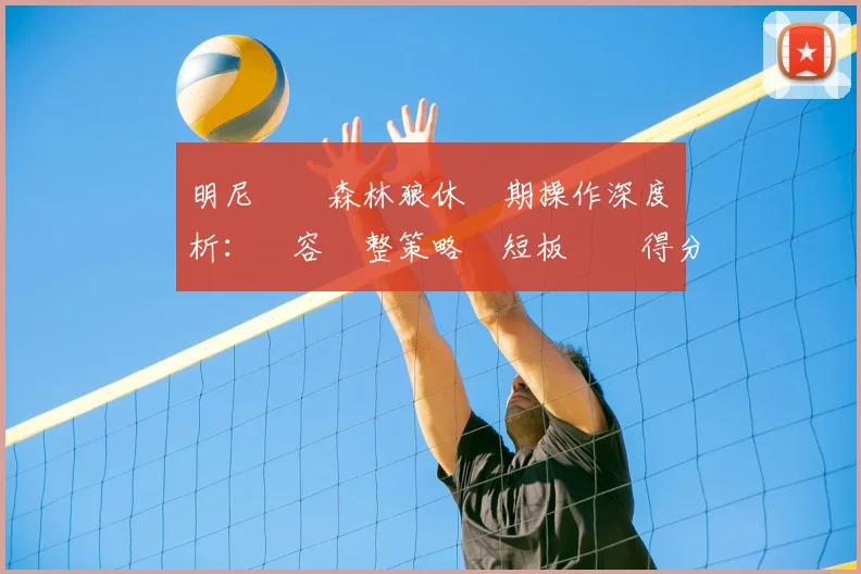 明尼蘇達森林狼休賽期操作深度評析：陣容調整策略與短板補強得分報告